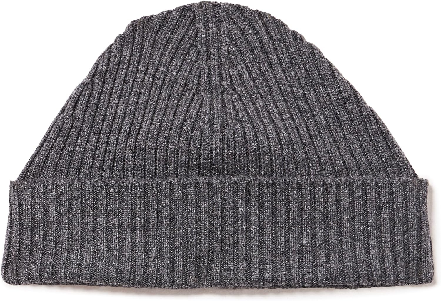 image:imageLacoste Unisex Adult Rib Knit Brushed Wool BeanieGrey Chine
