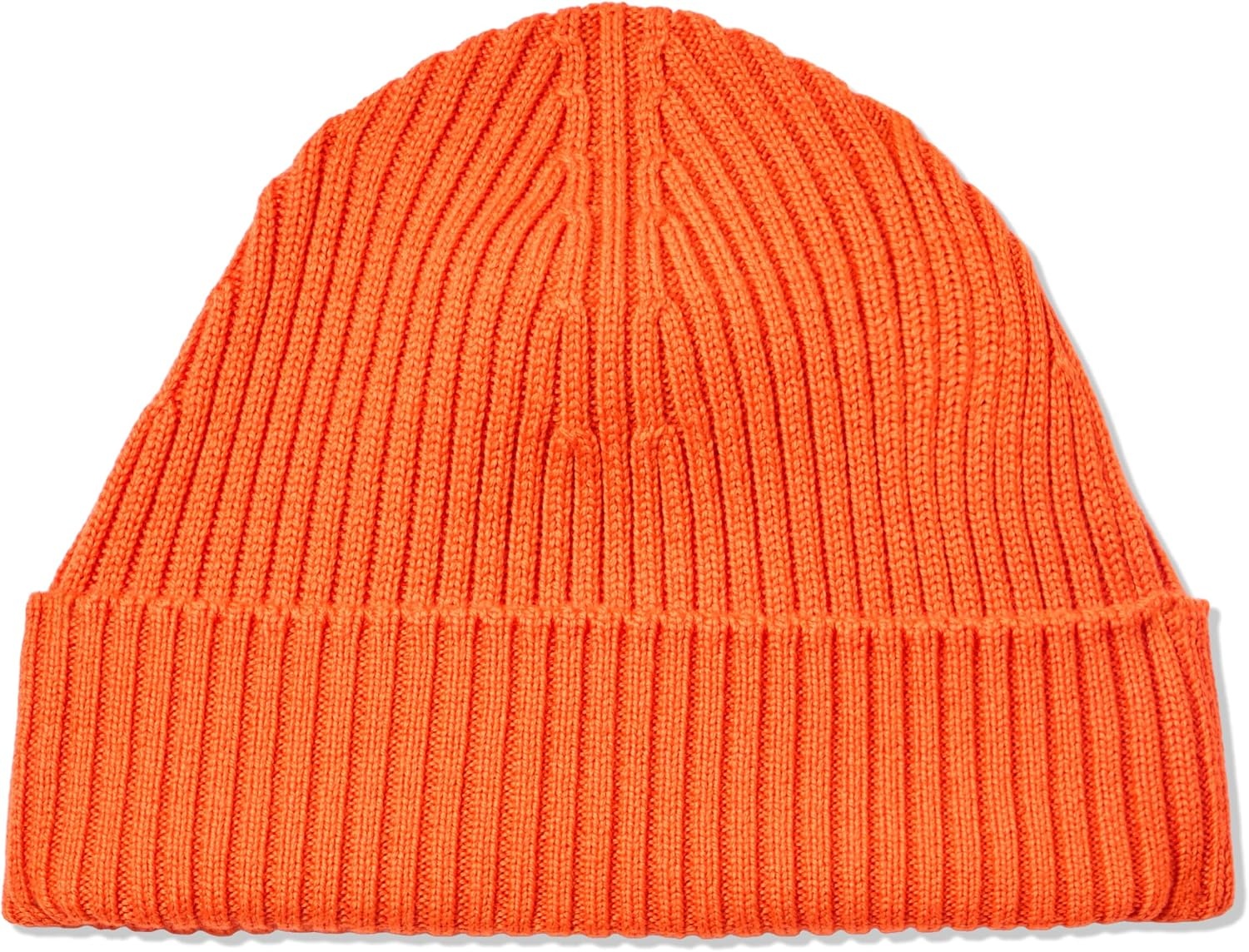 image:imageLacoste Unisex Adult Rib Knit Brushed Wool BeanieOrange