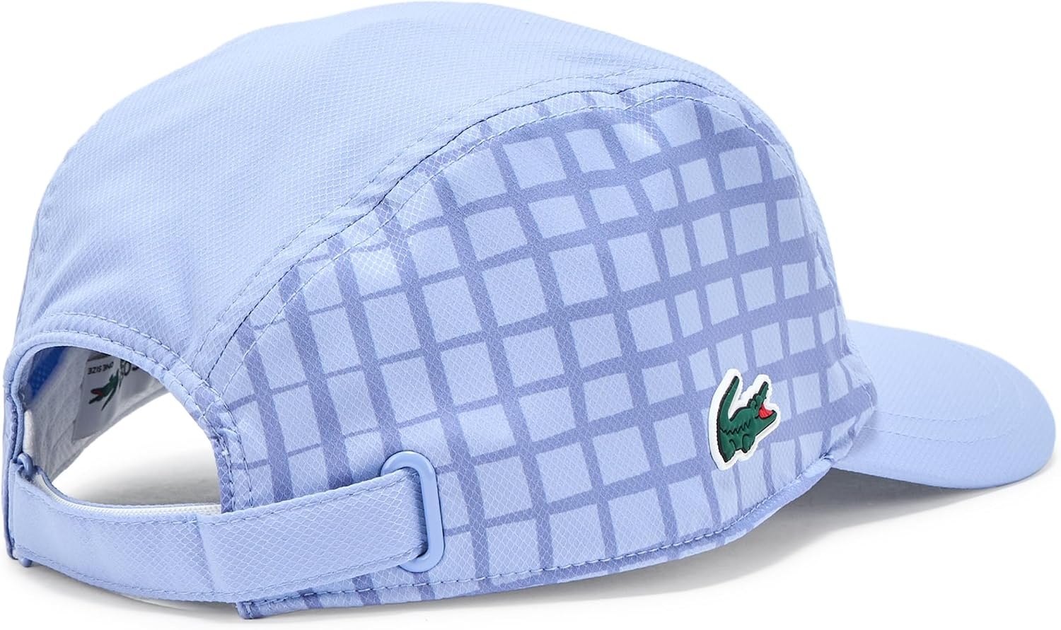 image:imageLacoste Unisex Adult Tennis Racket Inspired Print Baseball CapDelphinium