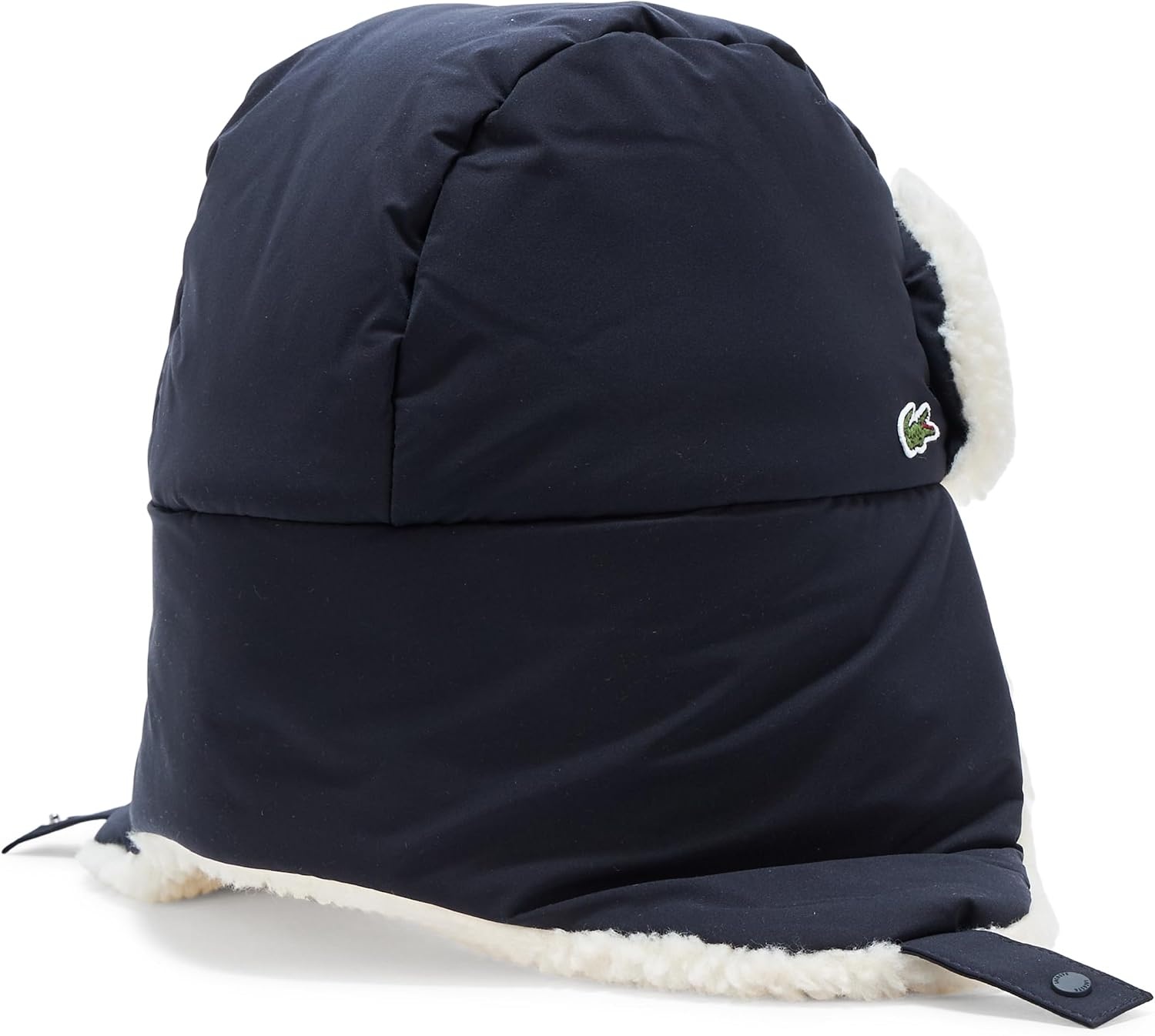 image:imageLacoste Unisex Adult Unisex Fleece Lined WaterRepellent ChapkaDark Navy White