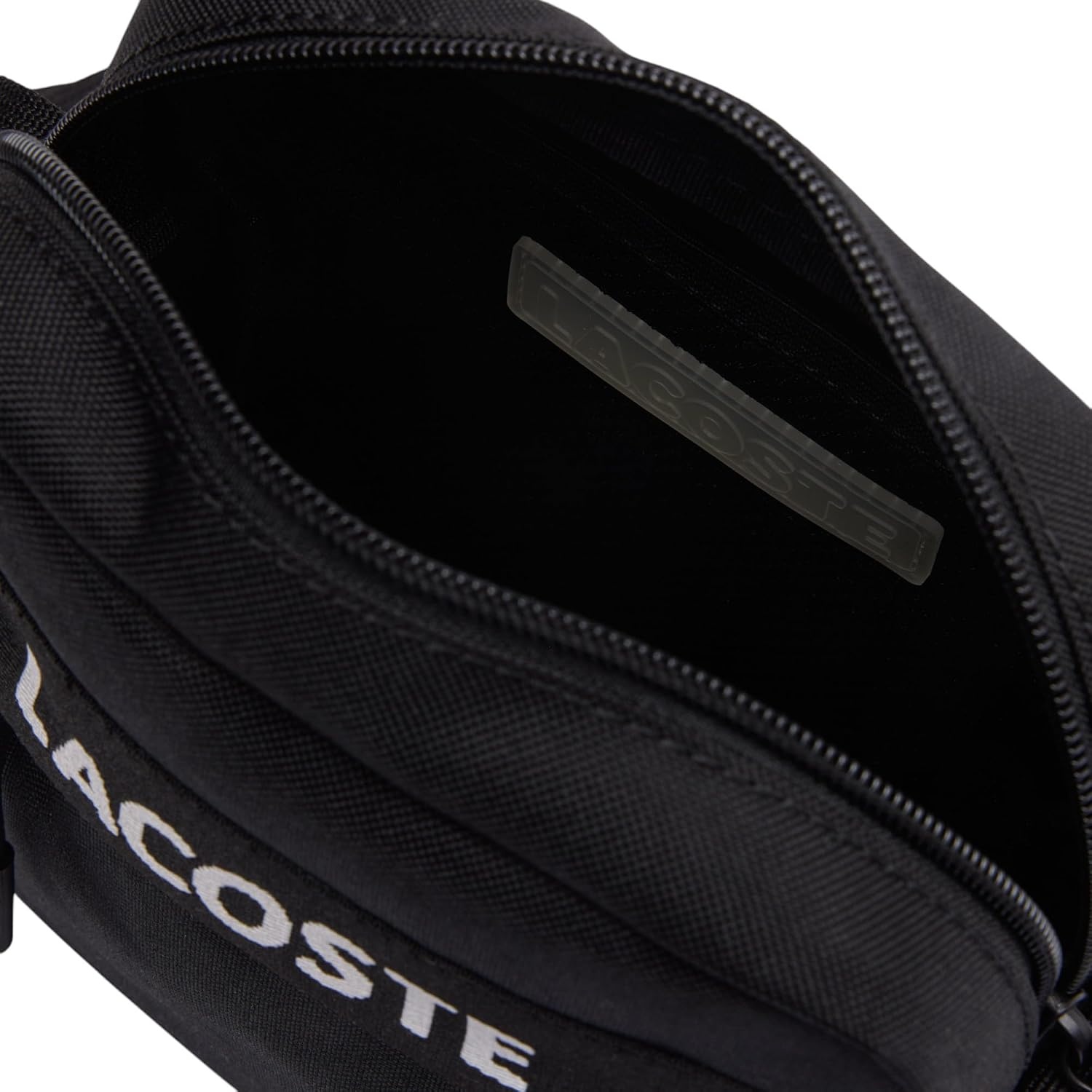 image:imageLacoste Unisex Neocroc Seasonal Crossbody BagTape Black