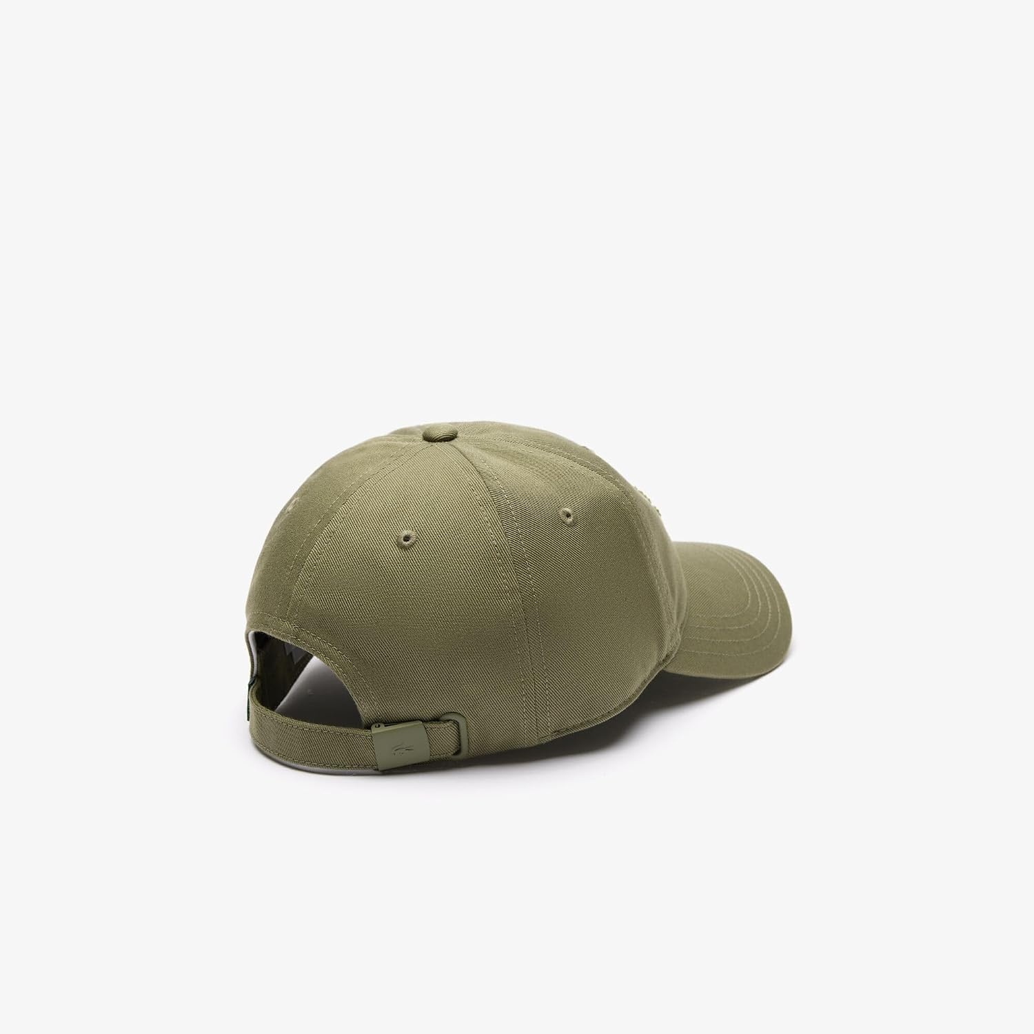 image:imageLacoste UnisexAdult Crocodile Badge Twill CapKhaki