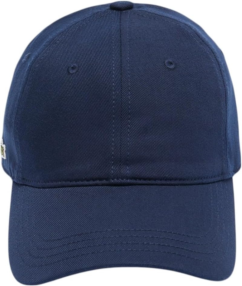 image:imageLacoste UnisexAdult Organic Side Logo Cotton Twill CapNavy Blue