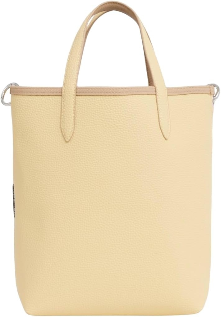 image:imageLacoste Womens Anna Vertical Reversible Tote Viennois Soja One Size