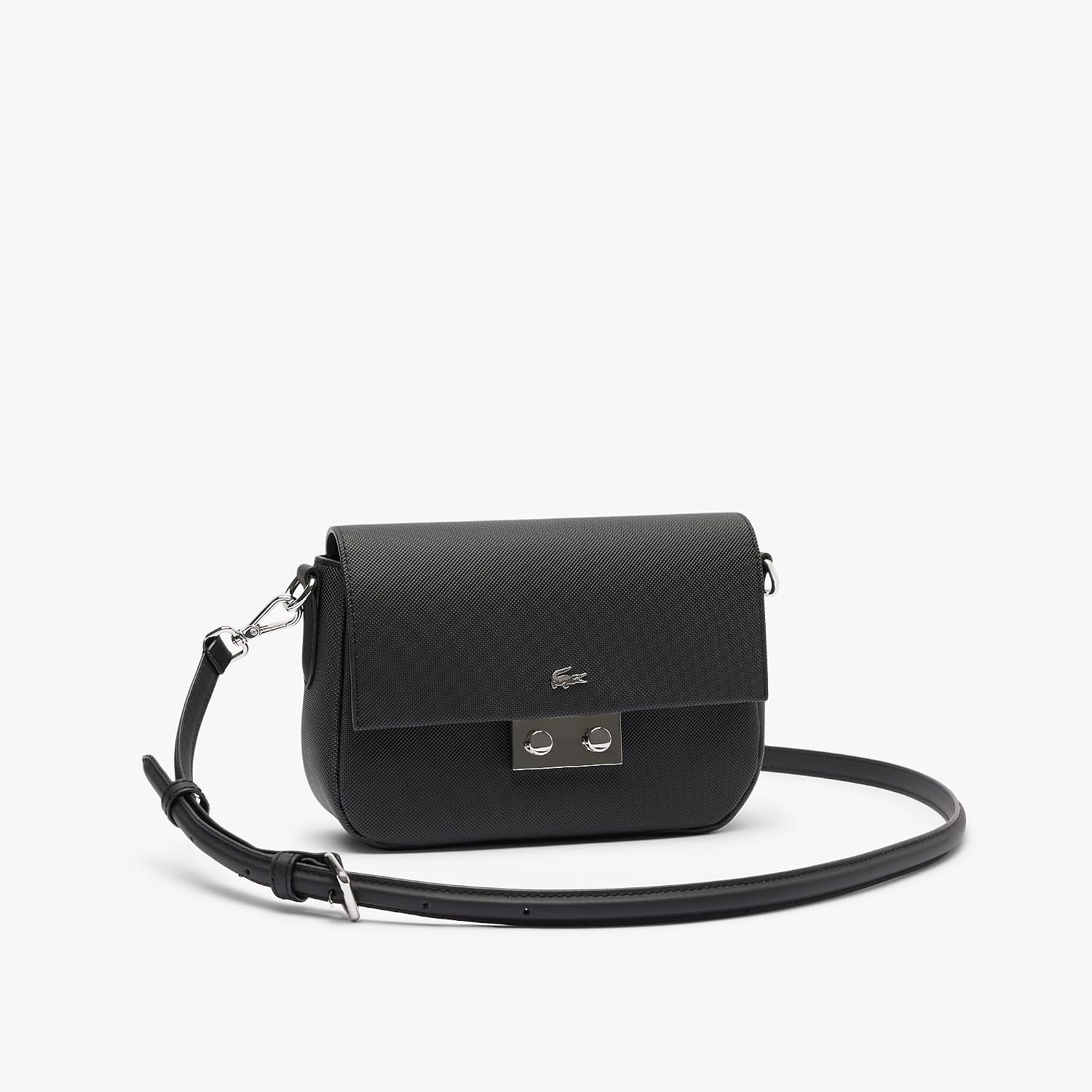 image:imageLacoste Womens Daily City Flap Close Crossbody BagBlack