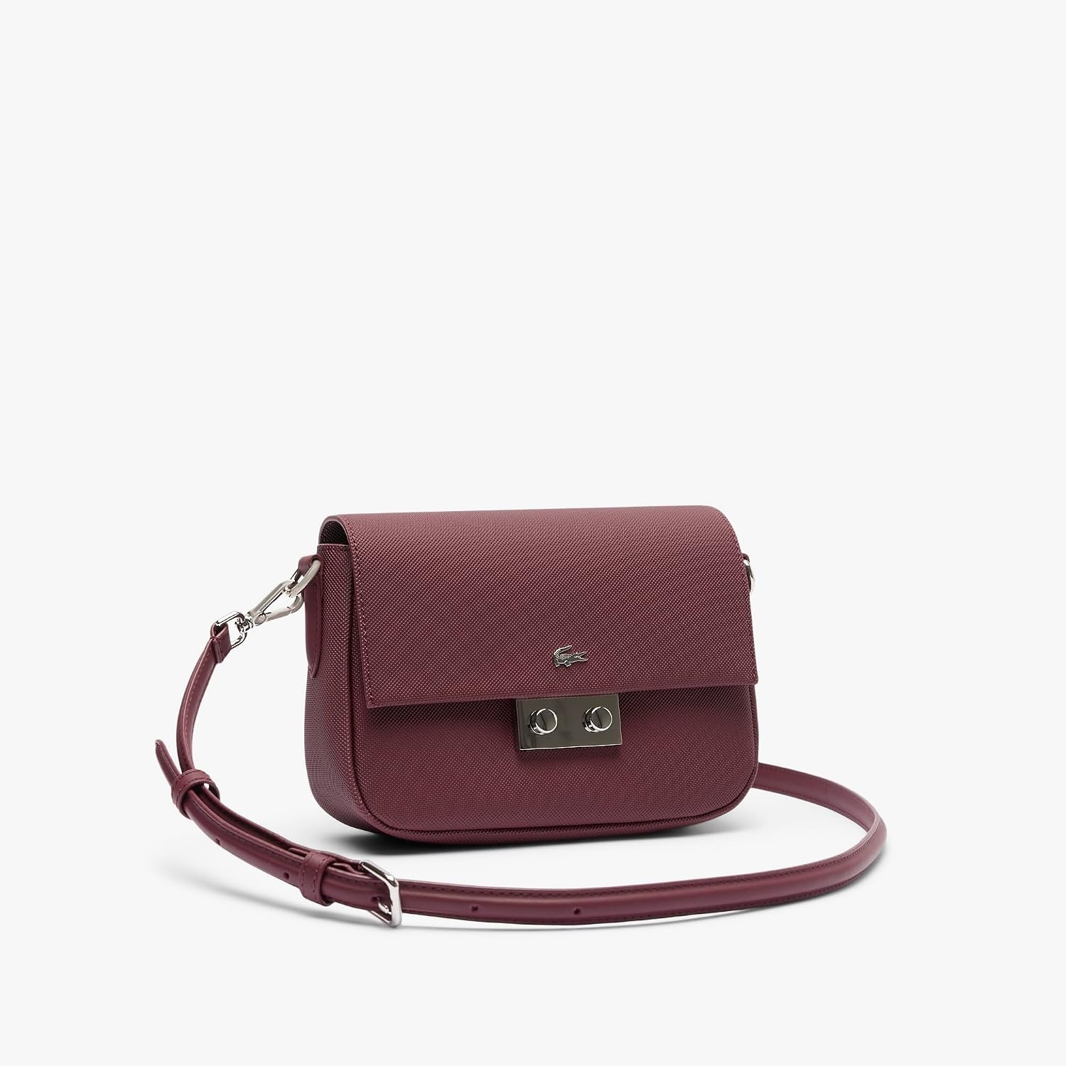 image:imageLacoste Womens Daily City Flap Close Crossbody BagSummerFluorine Green