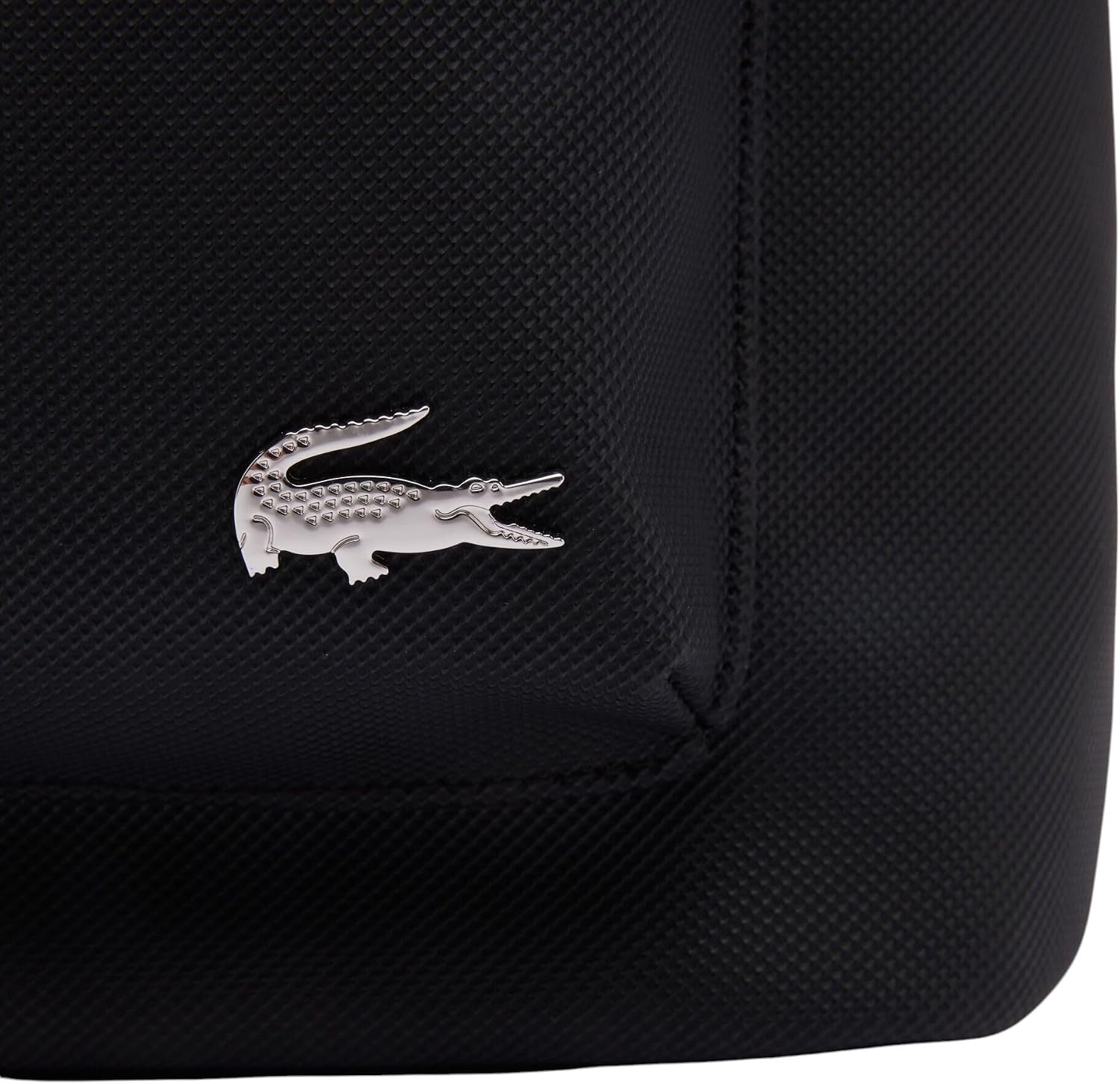 image:imageLacoste Womens Daily Lifestyle Coated Canvas Backpack Black One Size