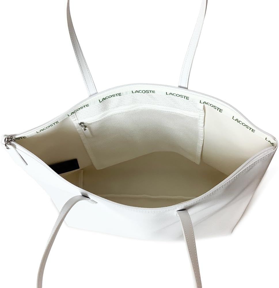 image:imageLacoste Womens Large L1212 Concept Tote Blanc One Size