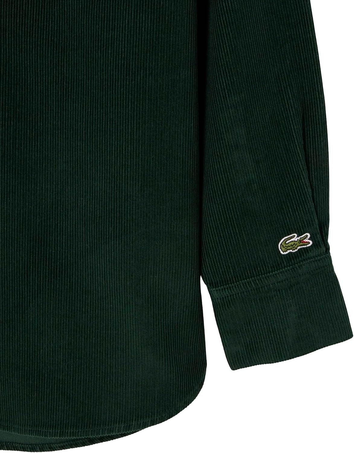 image:imageLacoste Womens Oversize Velour Woven ShirtSinople