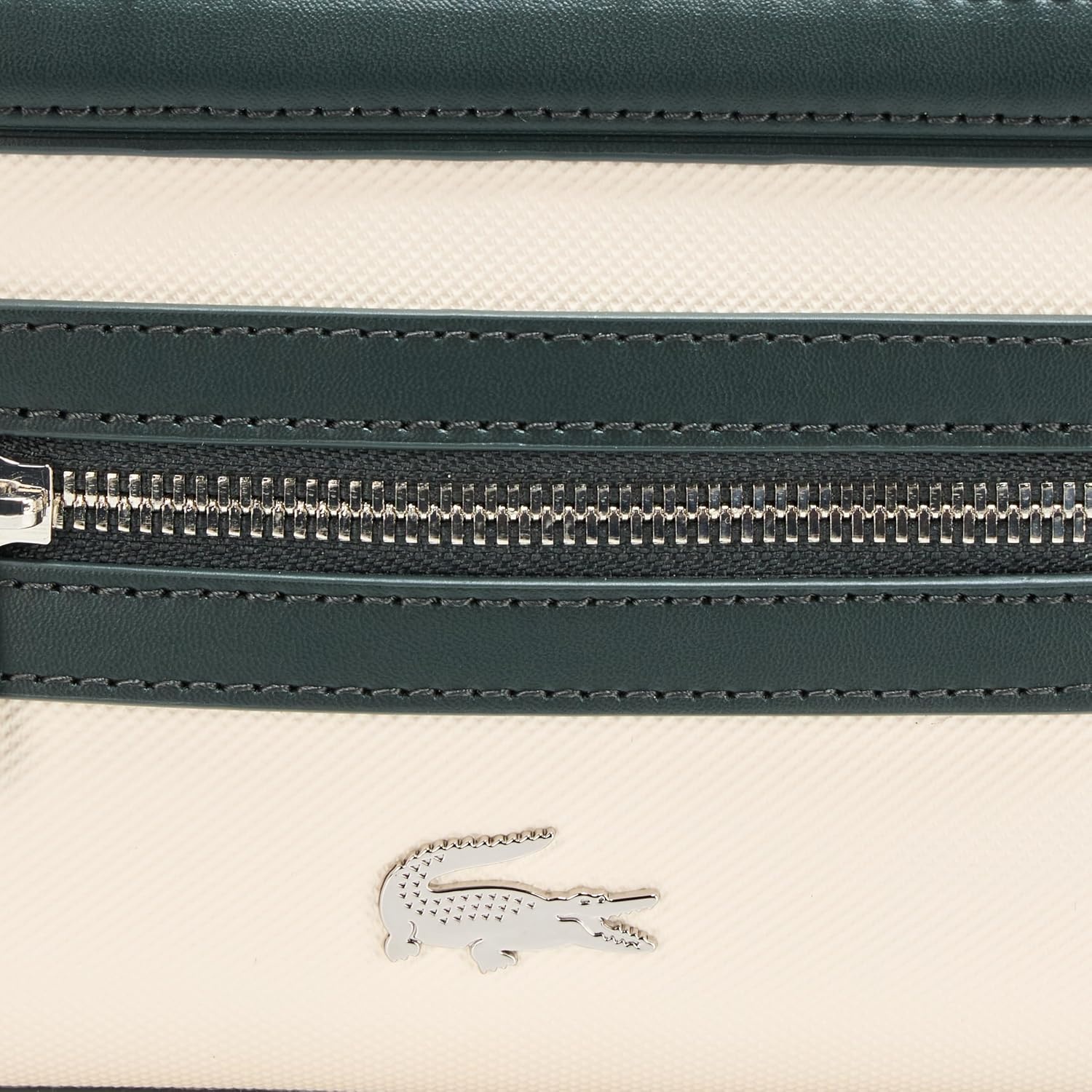 image:imageLacoste Womens Small Nilly Petit Piqu Reporter Bag FlourDark Green One Size