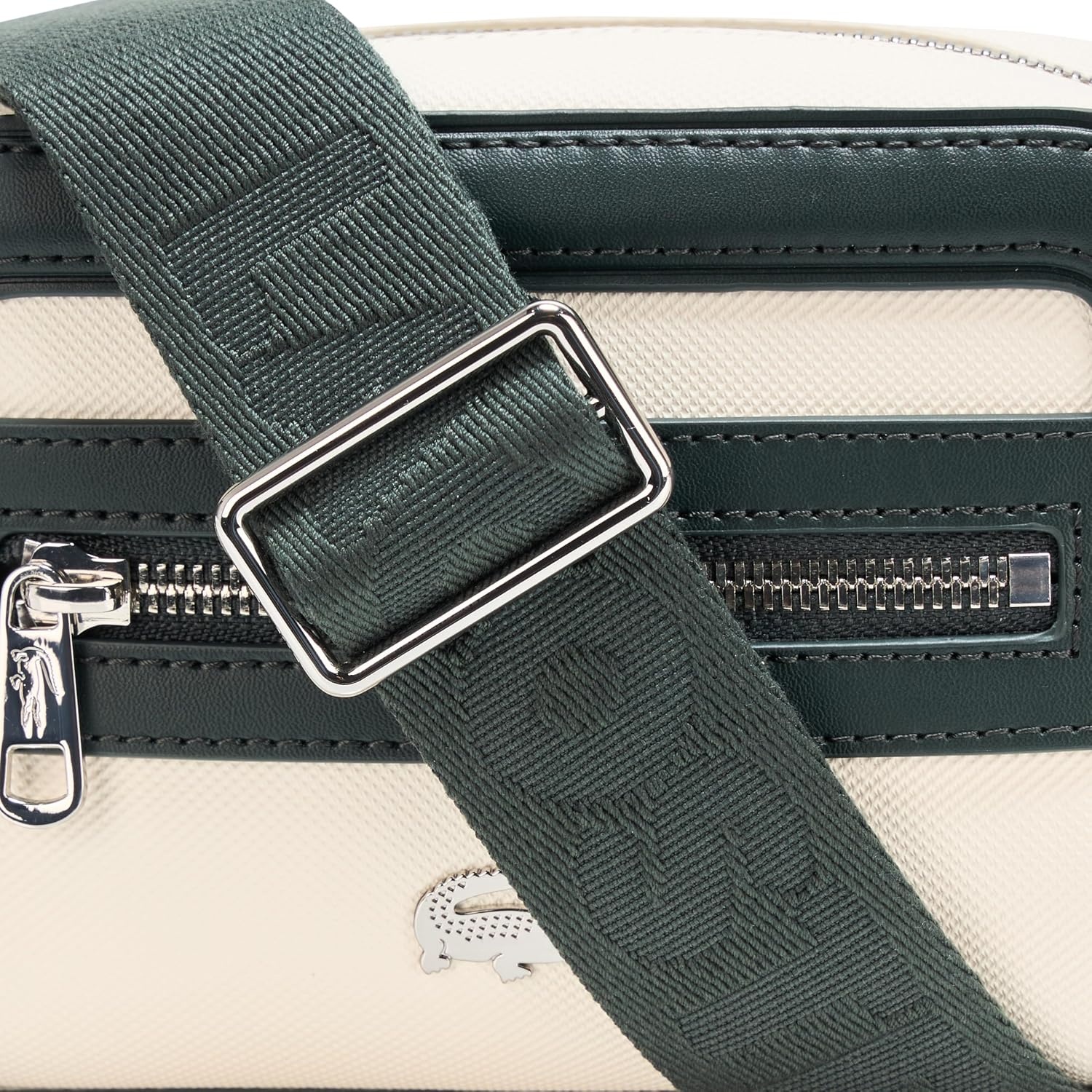 image:imageLacoste Womens Small Nilly Petit Piqu Reporter Bag FlourDark Green One Size