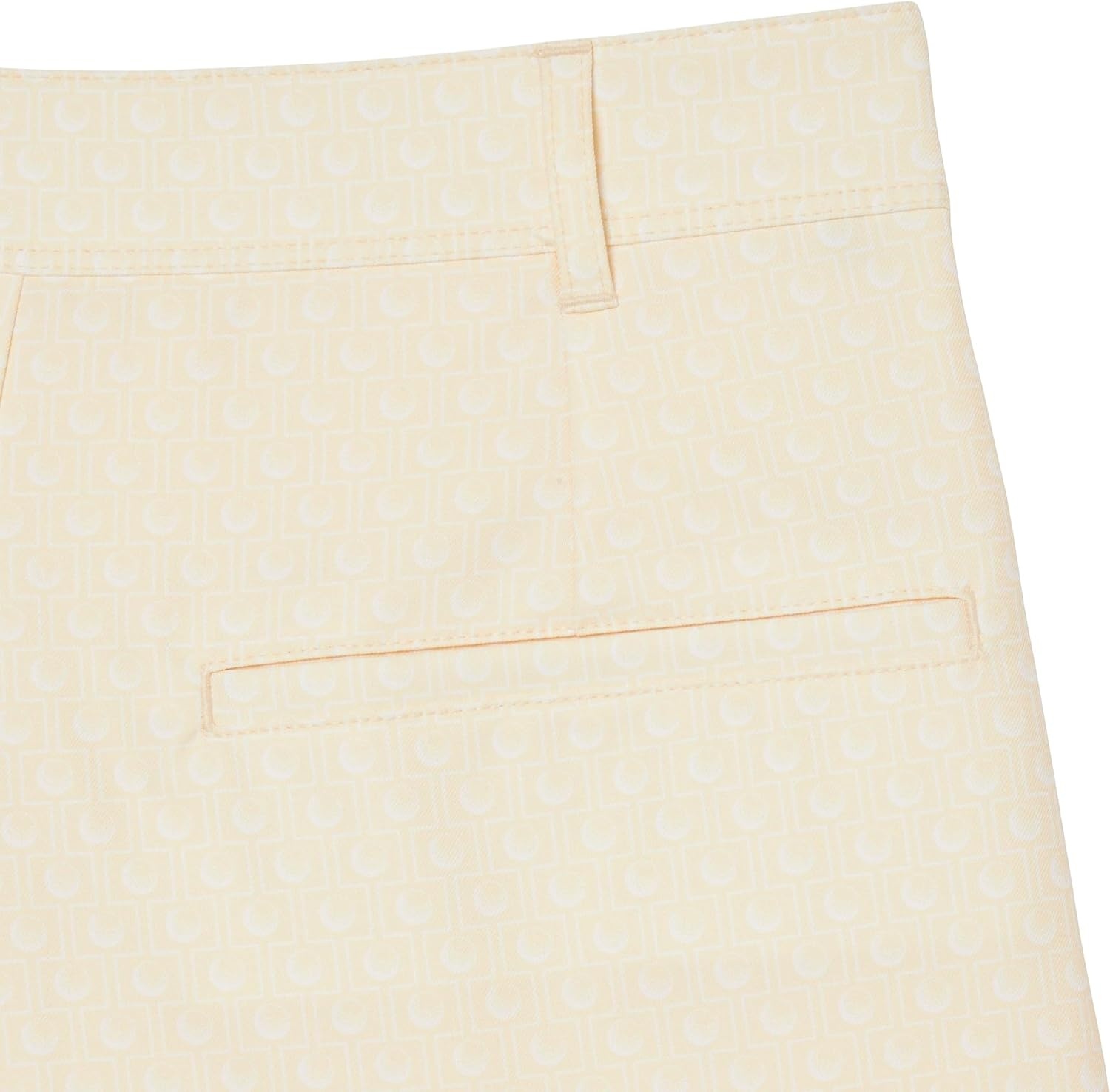 image:imageLacoste Womens Ultra Dry Golf Stretch Bermuda ShortsPowderWhite
