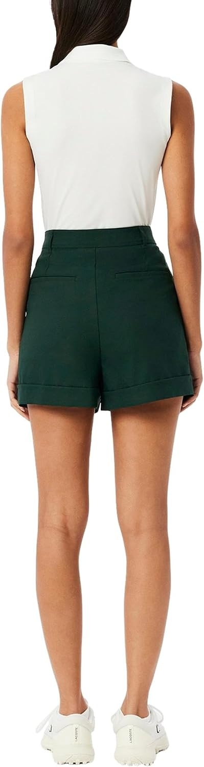 image:imageLacoste Womens Ultra Dry Golf Stretch Bermuda ShortsSinople