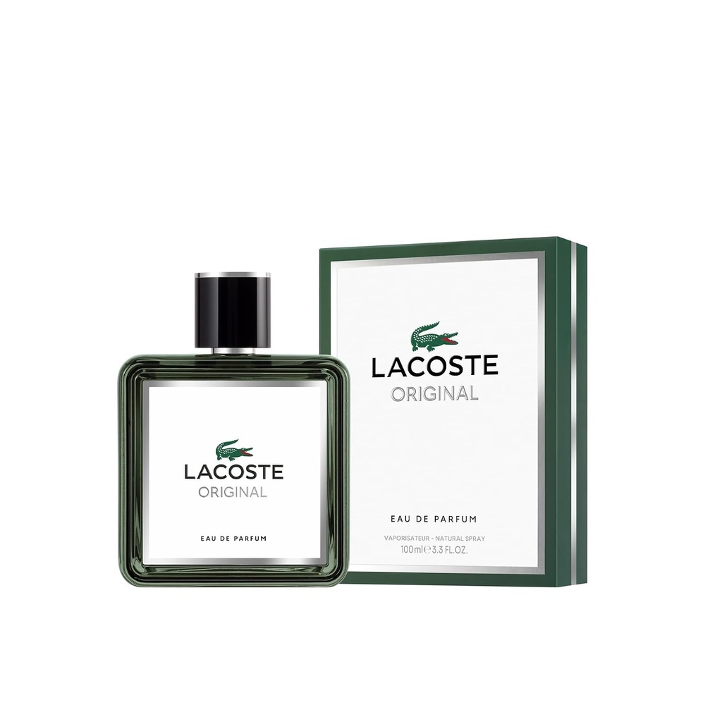 image:imageLacoste Original Eau de Parfum Mens Fragrance Fougere Woody Ambery With notes of Pink Pepper Lavender and Sandalwood 33 Fl Oz