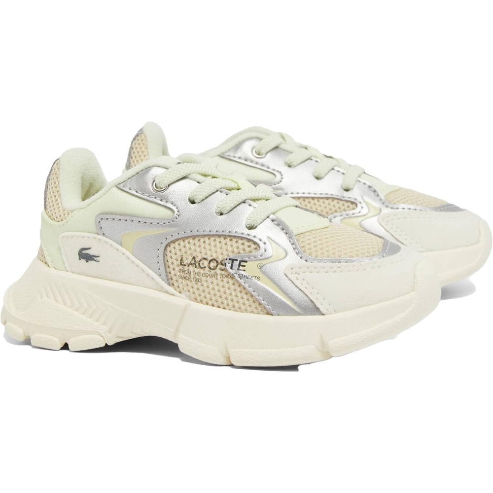 image:imageLacoste Baby Boys Infants L003 Neo TrainersLight BrownLight Yellow