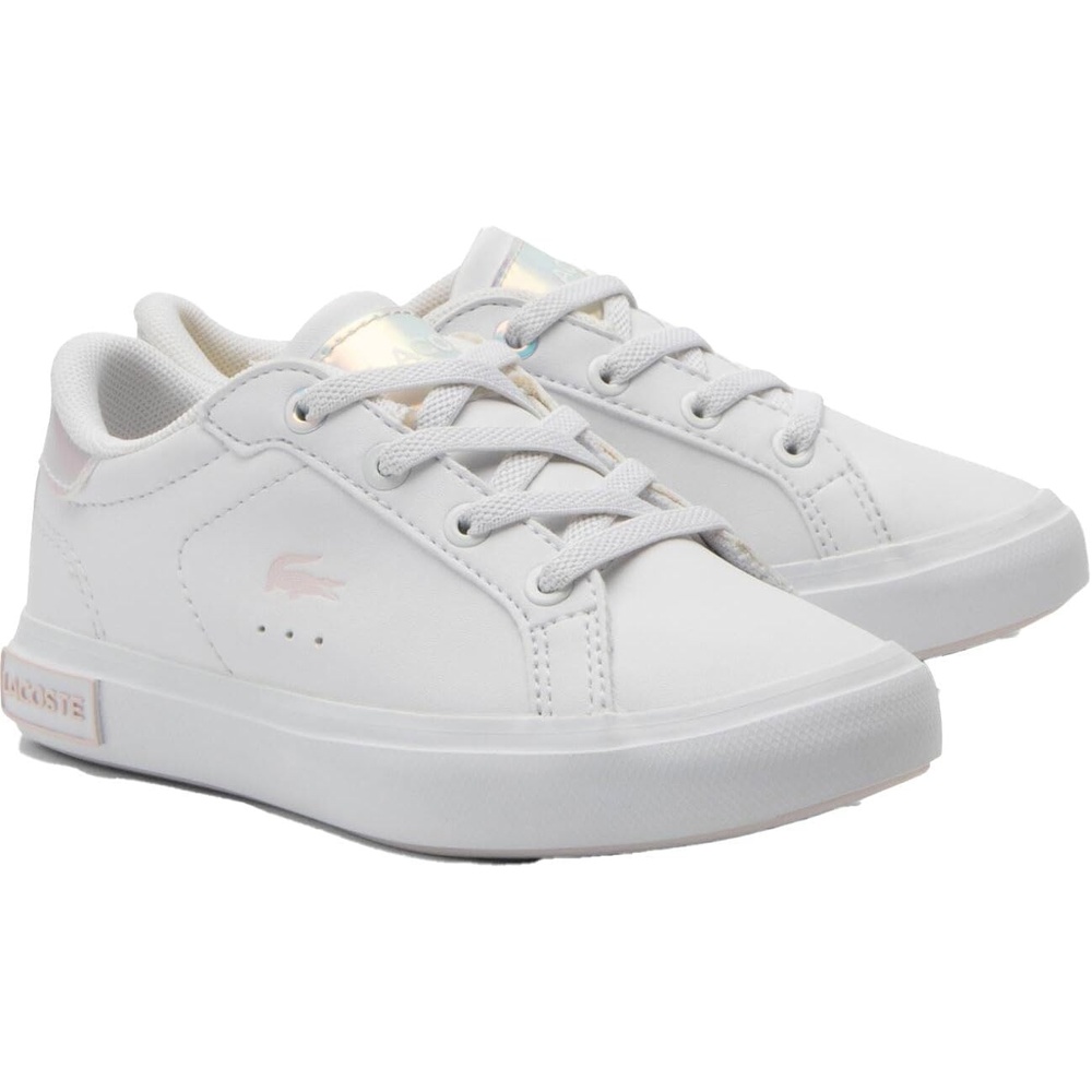 image:imageLacoste Baby Boys Powercourt SneakersWhite Light Pink