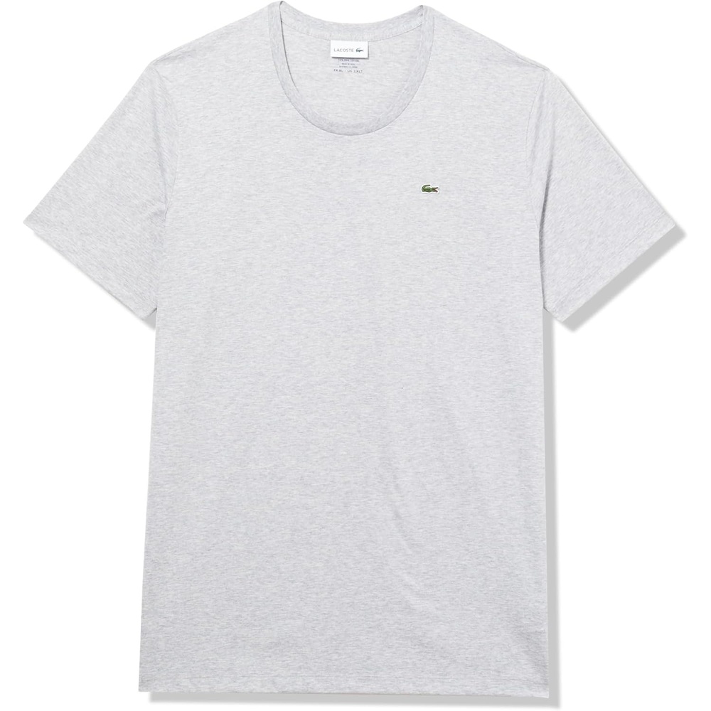 image:imageLacoste Mens Big amp Tall Pima Cotton Jersey TShirtSilver Chine