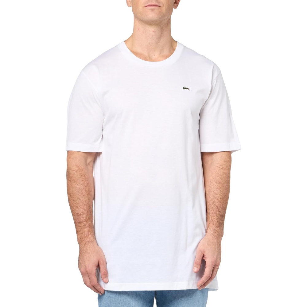 image:imageLacoste Mens Big amp Tall Pima Cotton Jersey TShirtWhite
