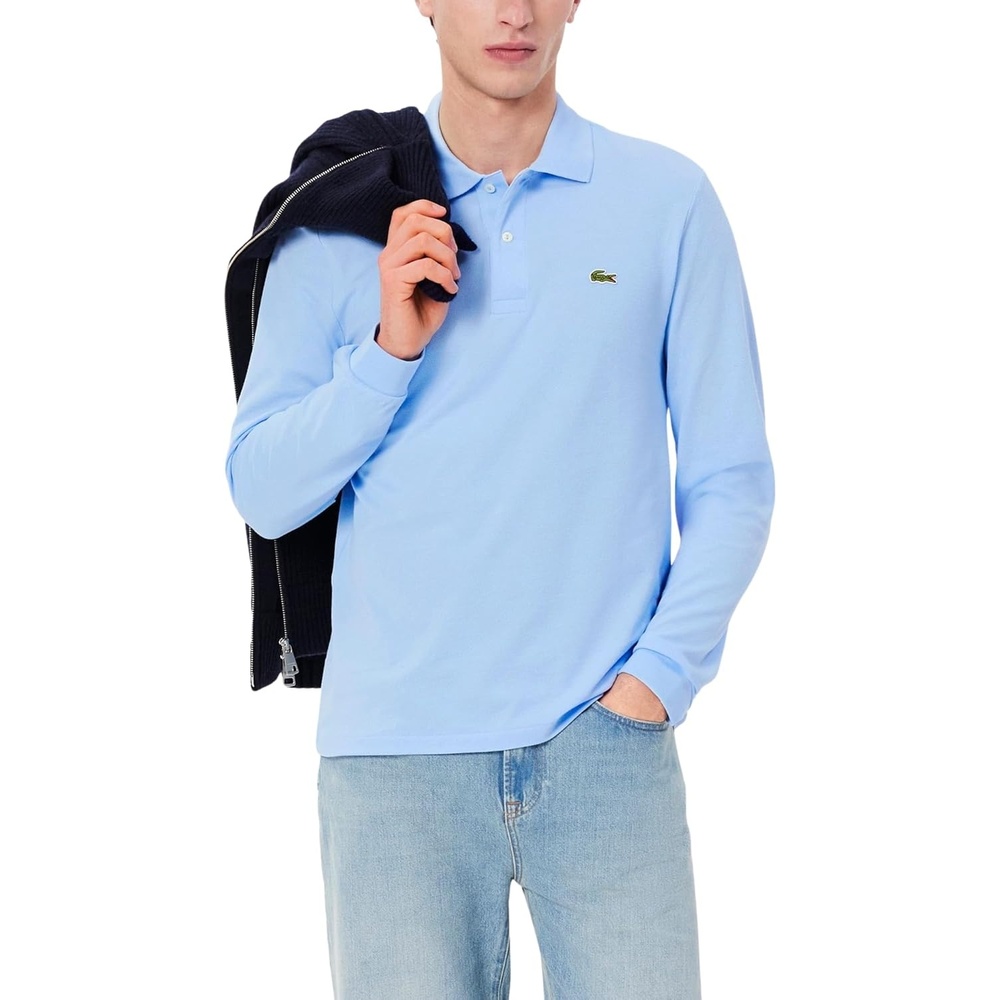 image:imageLacoste Mens Classic Long Sleeve Pique Polo ShirtOverview
