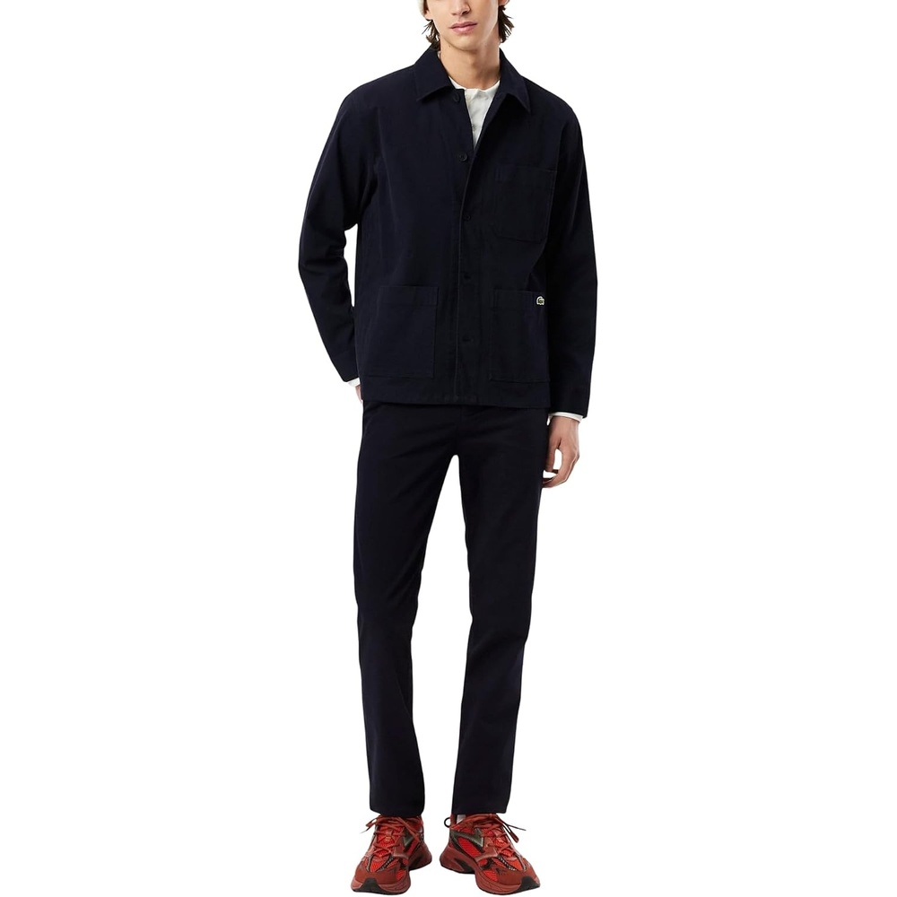 image:imageLacoste Mens Core Collection Slim Fit Stretch Cotton Chino PantAbysm