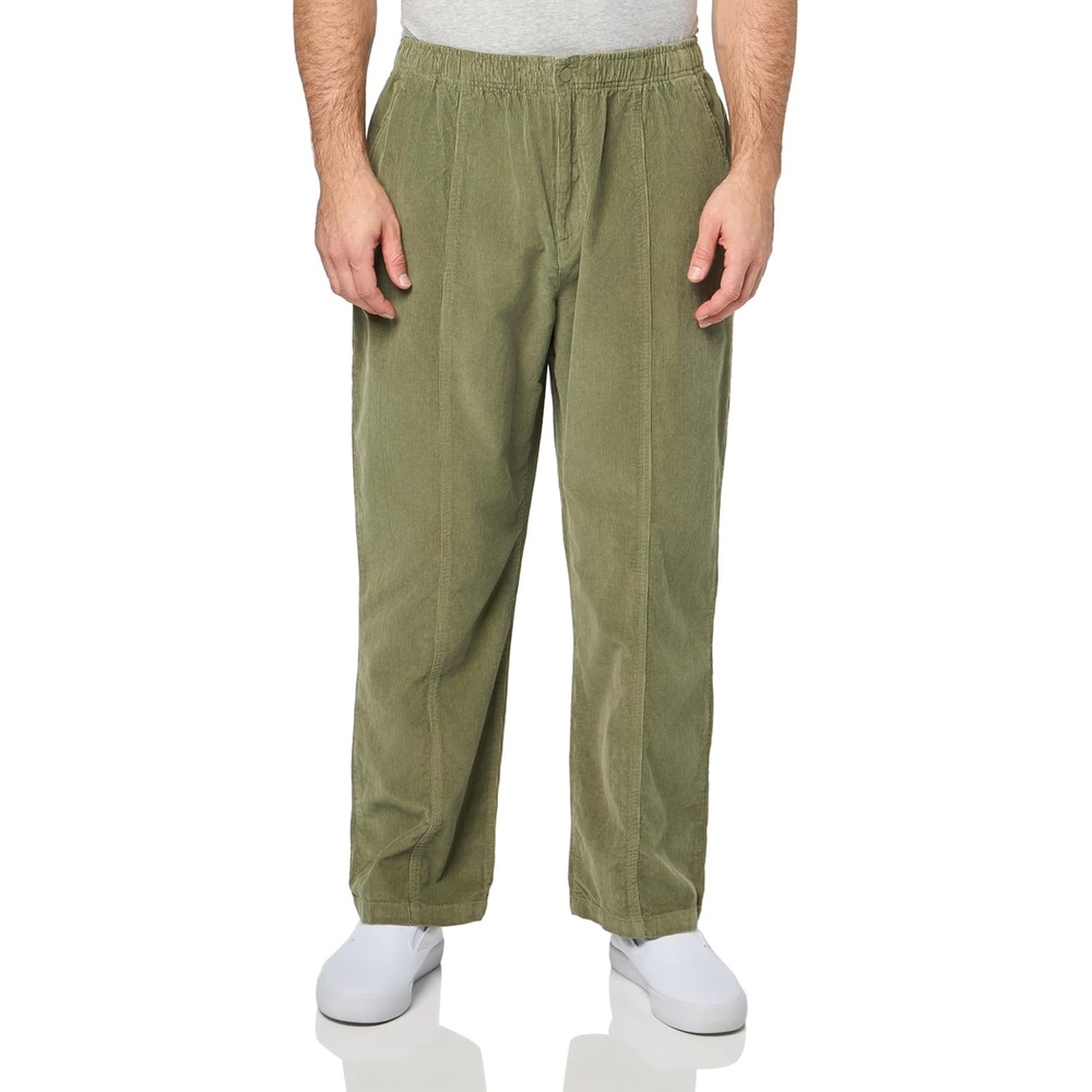 image:imageLacoste Mens Core Collection Straight Fit Corduroy TrousersKhaki