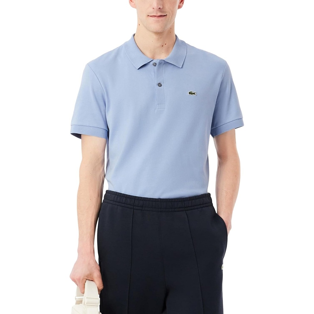image:imageLacoste Mens Core Short Sleeve Regular Fit Green Croc PoloAphylla