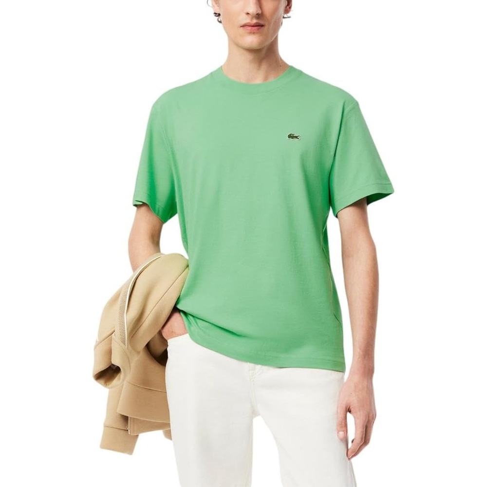 image:imageLacoste Mens Cotton Logo TeeLiamone Green Croc