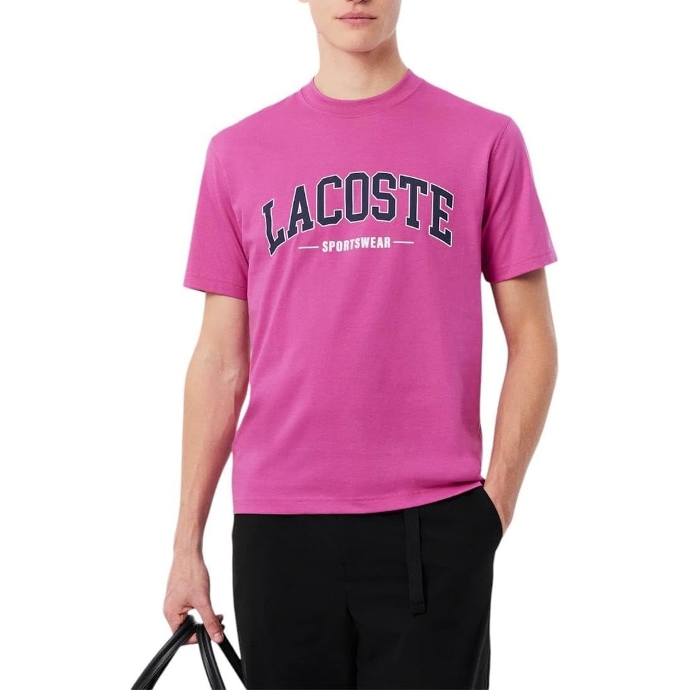 image:imageLacoste Mens Cotton Logo TeeMalva