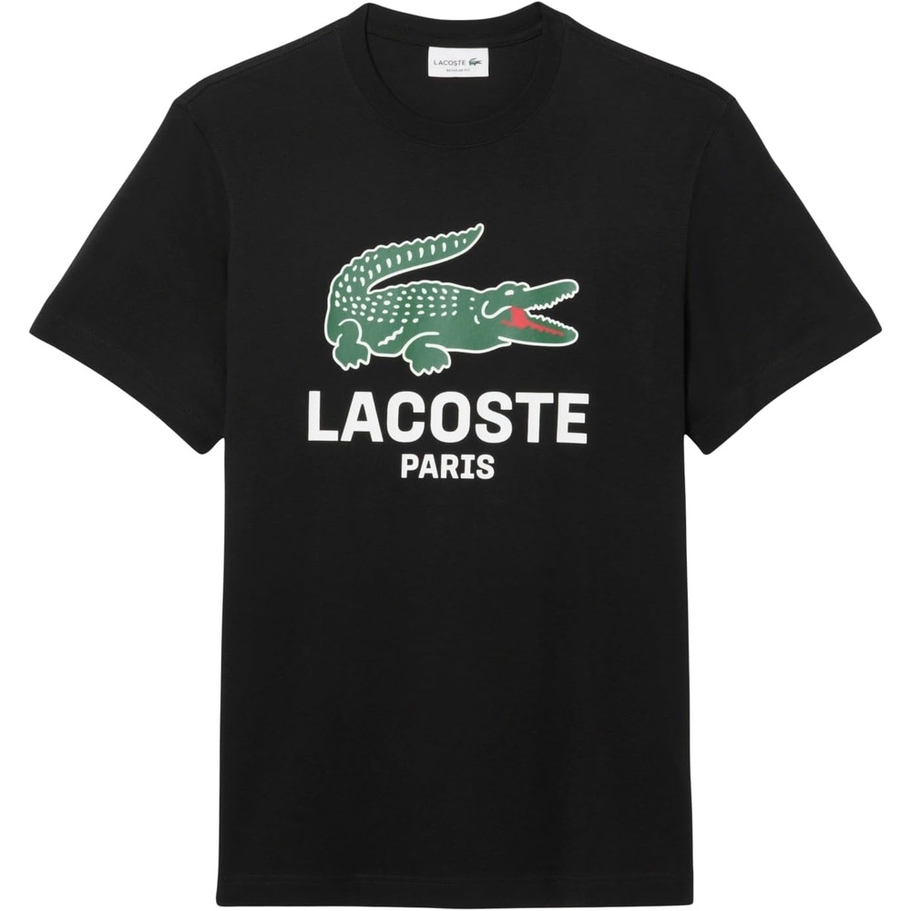 image:imageLacoste Mens Cotton Logo TeeNew Black
