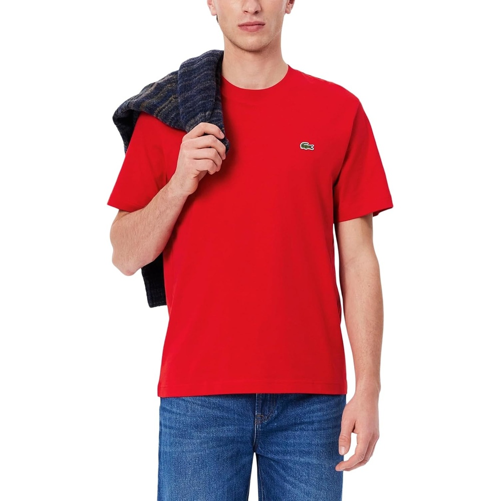 image:imageLacoste Mens Cotton Logo TeeRed