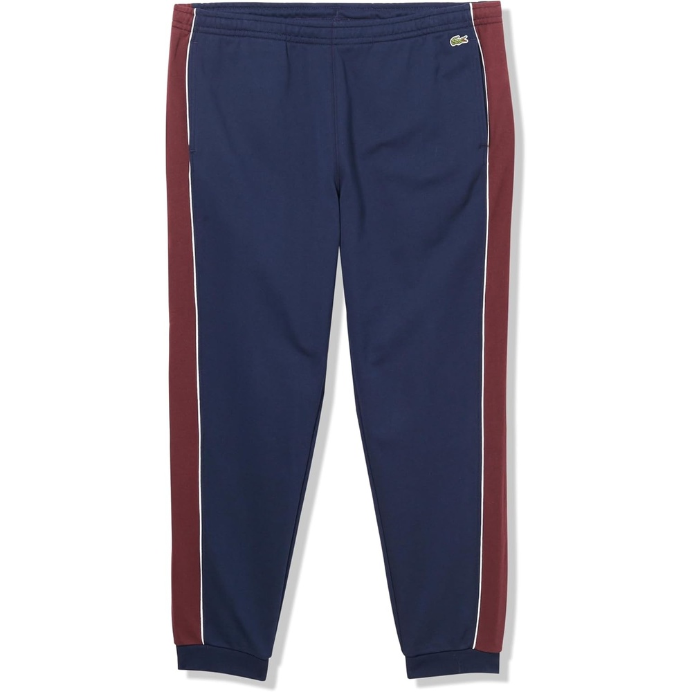 image:imageLacoste Mens Crocodile Branding Cotton Fleece Jogging PantsNavy BlueExpresso