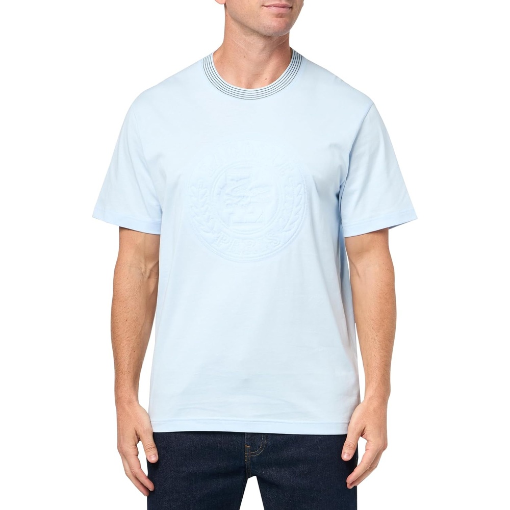 image:imageLacoste Mens Embroidered Cotton Jersey TShirtRill