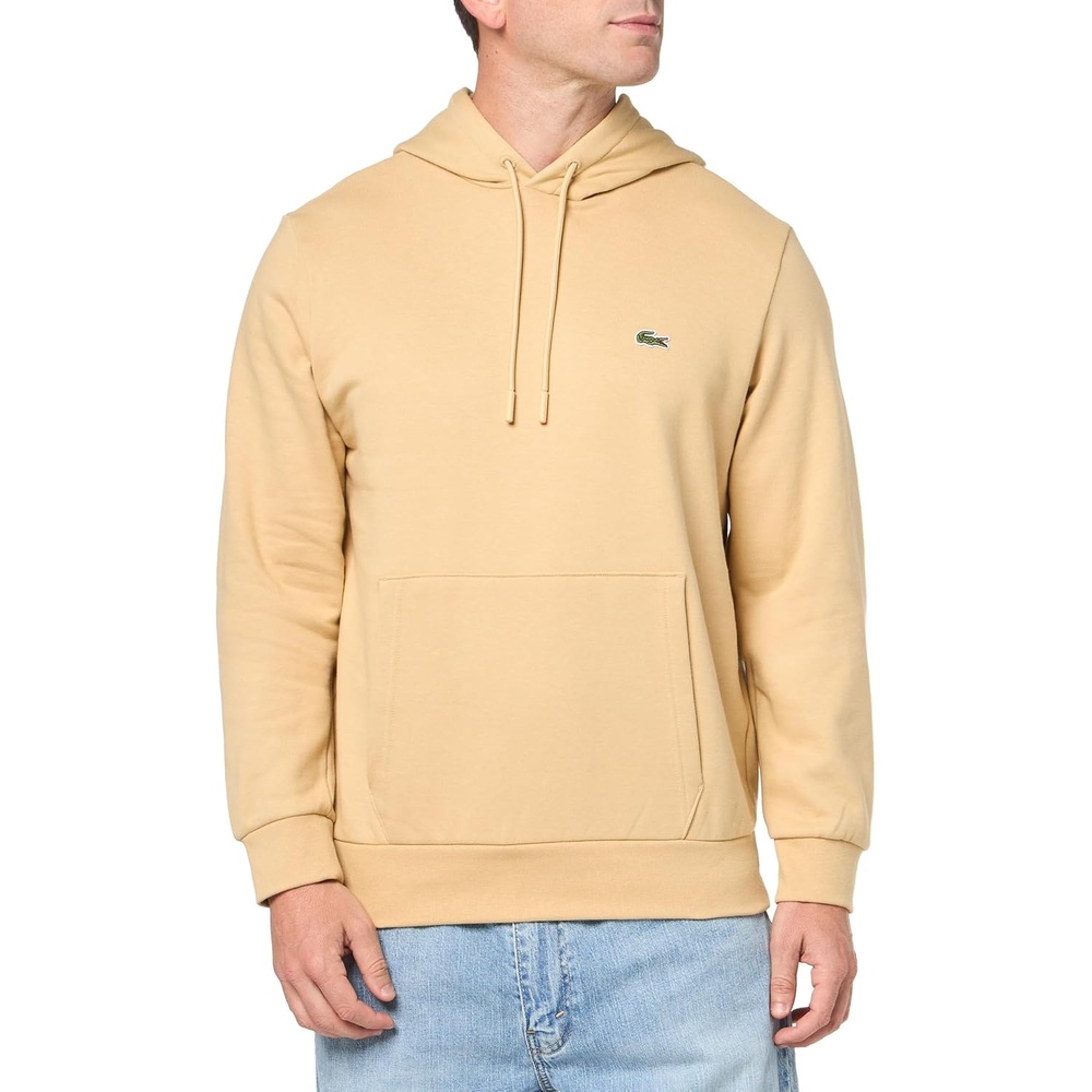 image:imageLacoste Mens Fleece HoodieCroissant