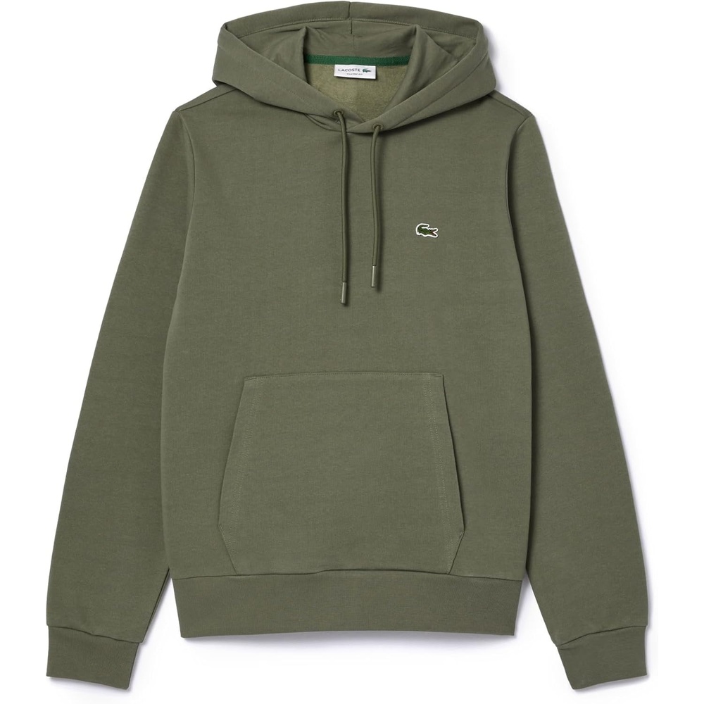 image:imageLacoste Mens Fleece HoodieGreen