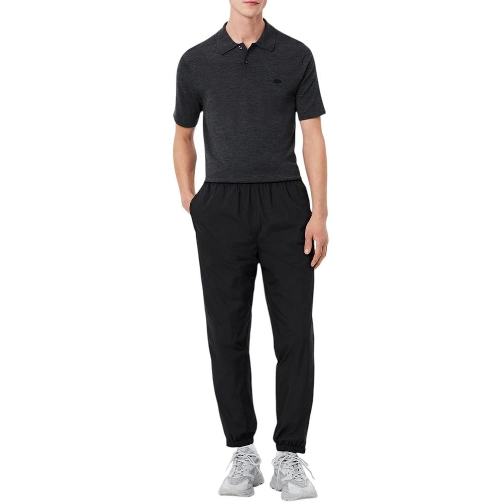 image:imageLacoste Mens Lightweight WaterRepellent SweatpantsBlack