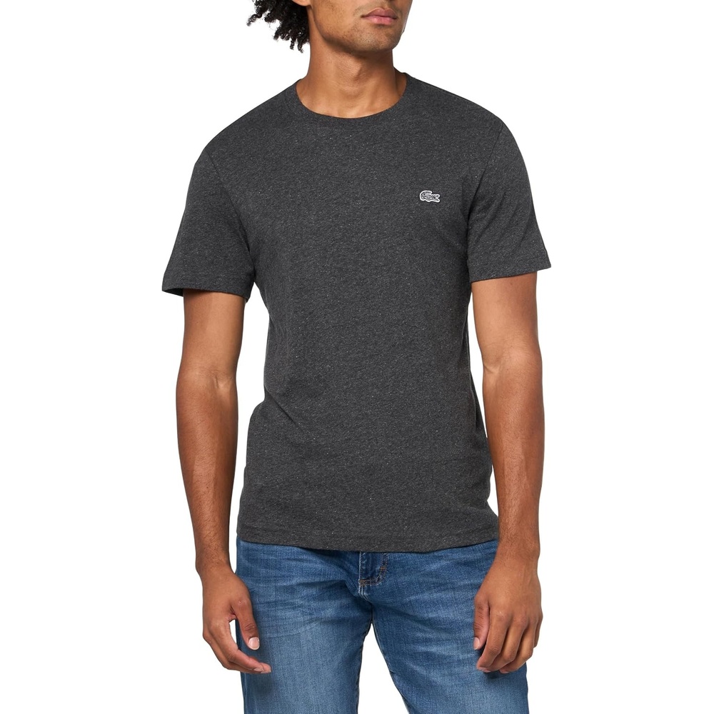 image:imageLacoste Mens Mercerized Cotton TShirtBitume Neps