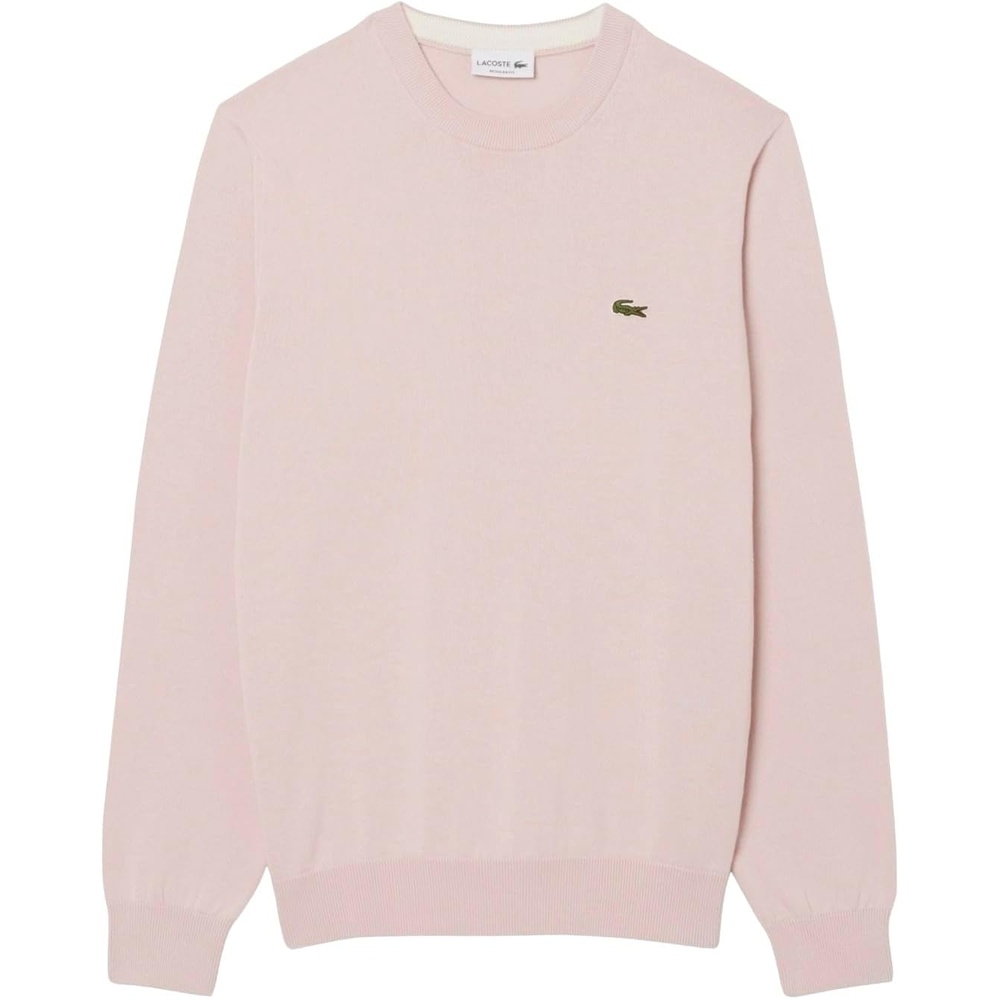 image:imageLacoste Mens Monochrome Crew Neck Cotton SweaterNidus