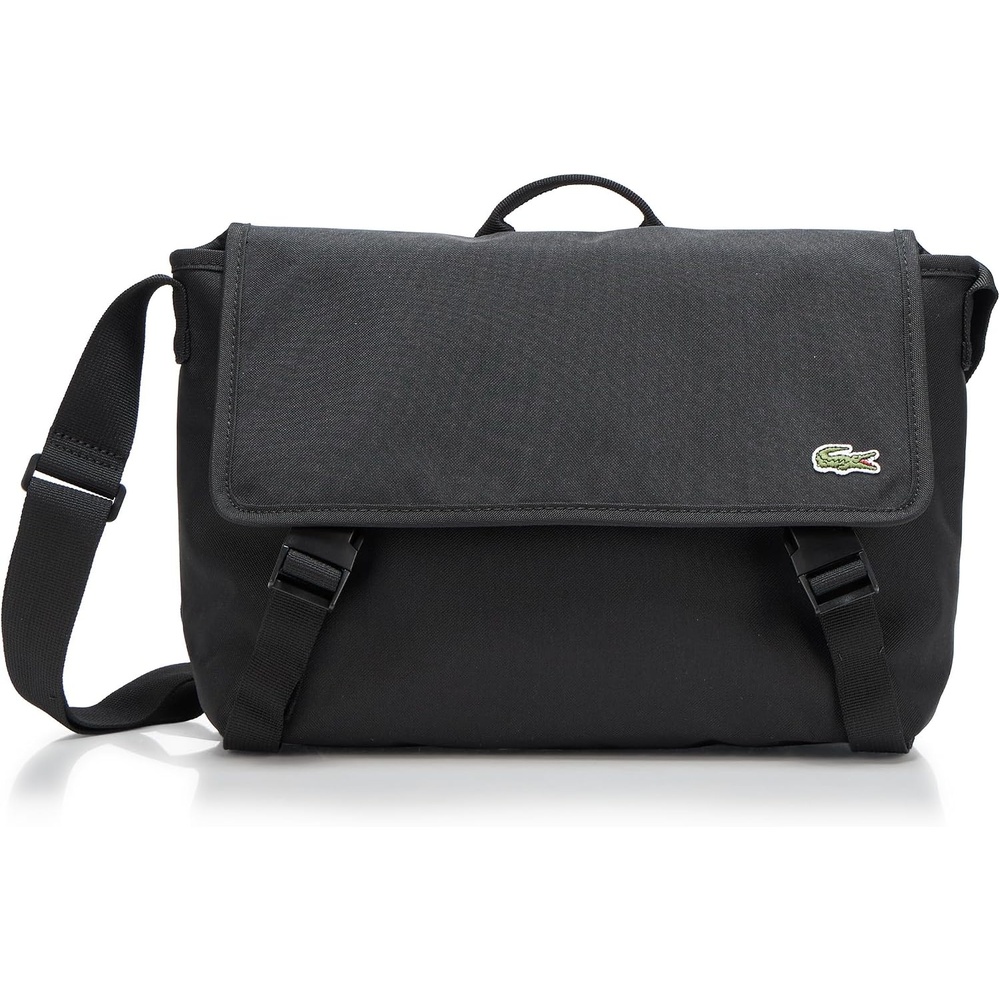 image:imageLacoste Mens Neocroc Messenger Bag Black One Size