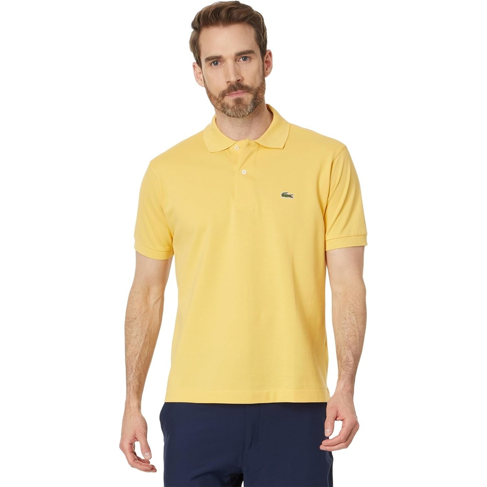 image:imageLacoste Mens Original Cotton Pique PoloCornsilk