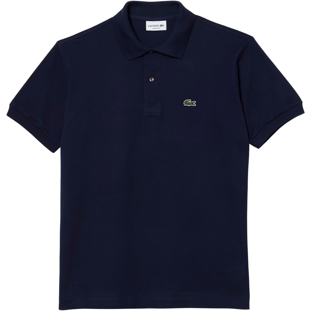 image:imageLacoste Mens Original Cotton Pique PoloNavy Blue