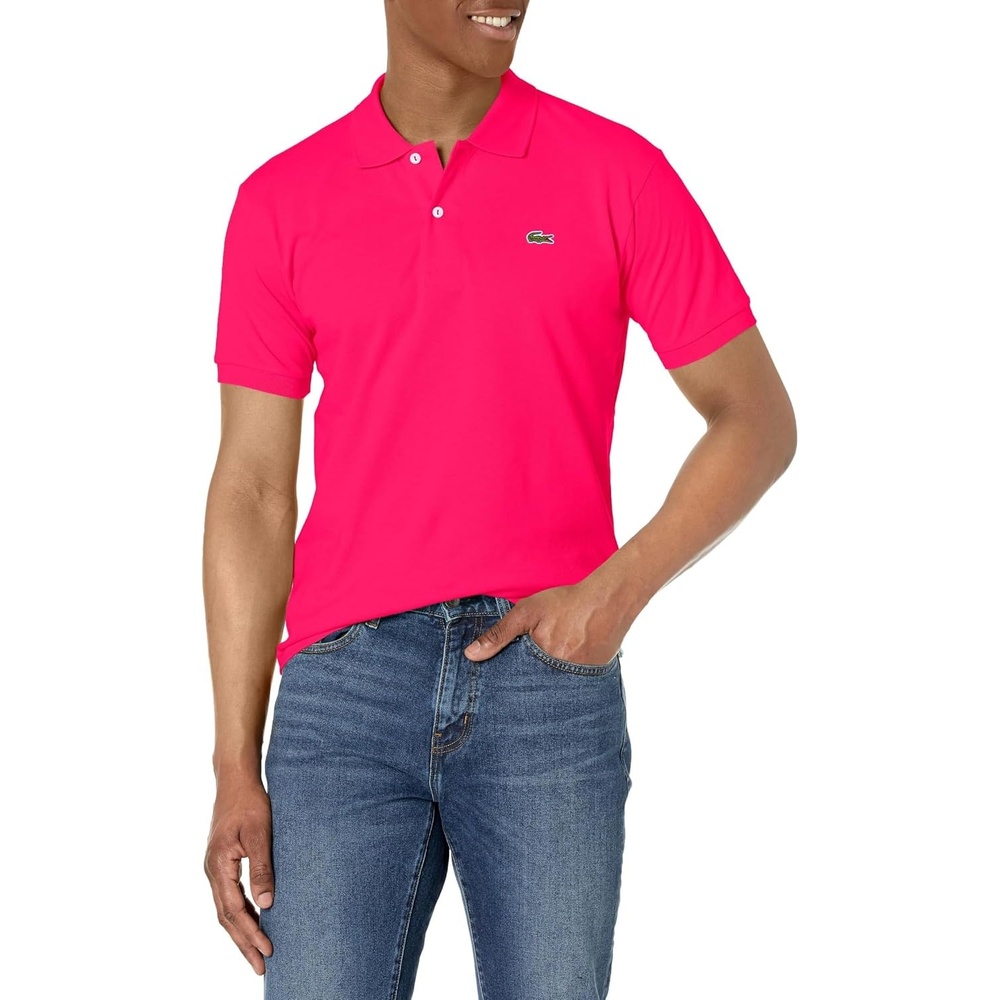 image:imageLacoste Mens Original Cotton Pique PoloSpinel