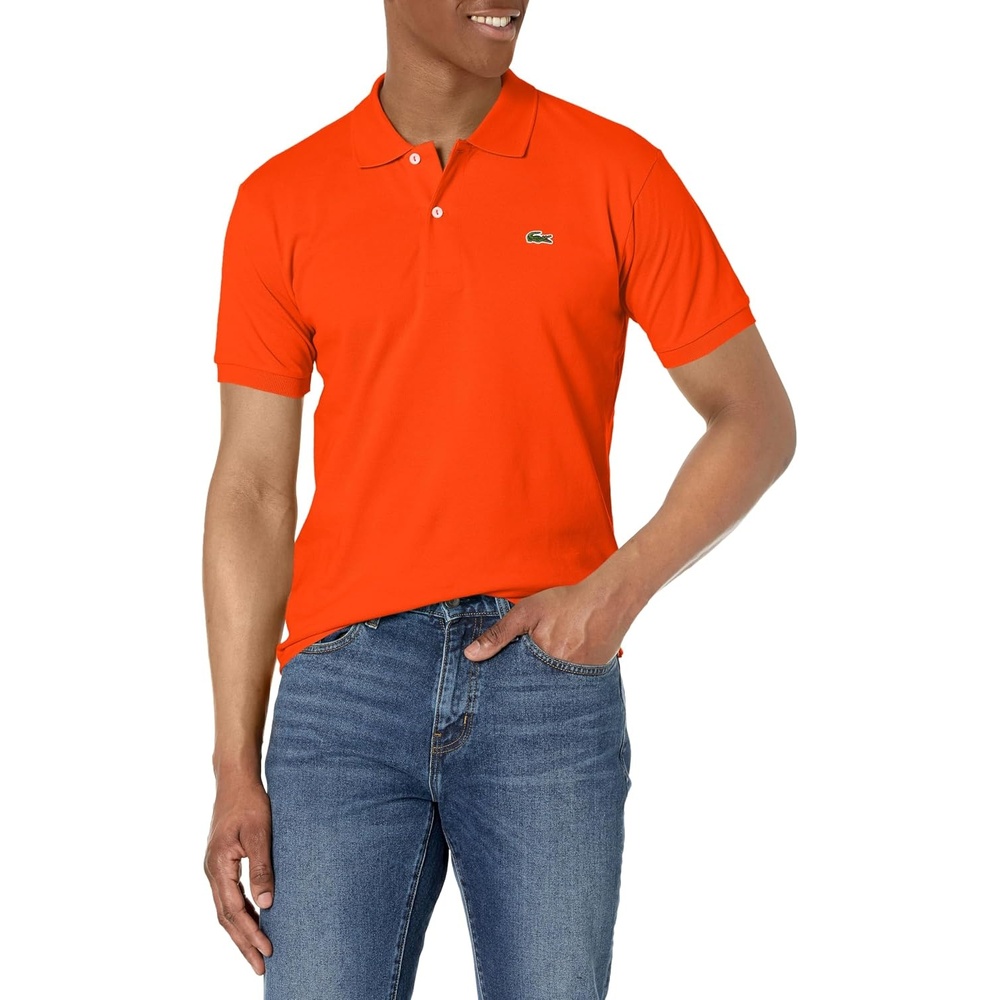 image:imageLacoste Mens Original Cotton Pique PoloSunrise