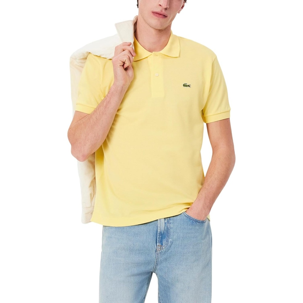 image:imageLacoste Mens Original Cotton Pique PoloYellow