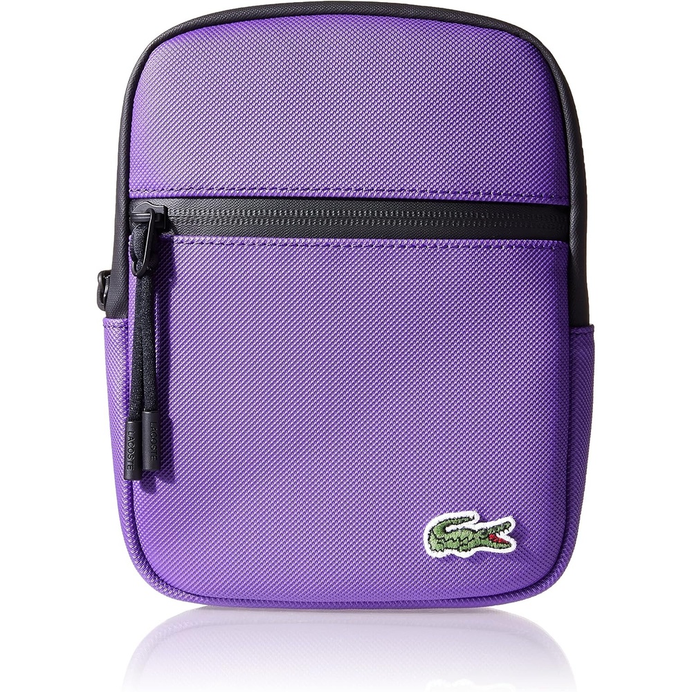 image:imageLacoste Mens PVC Flat Crossover BagLavande Black