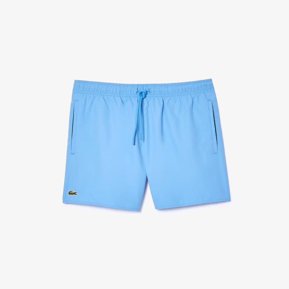 image:imageLacoste Mens QuickDry Swim Shorts 55BonnieGreen
