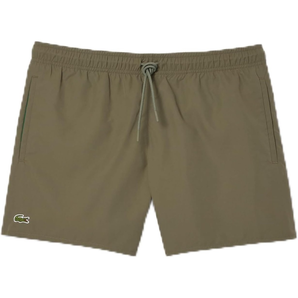image:imageLacoste Mens QuickDry Swim Shorts 55TankGreen