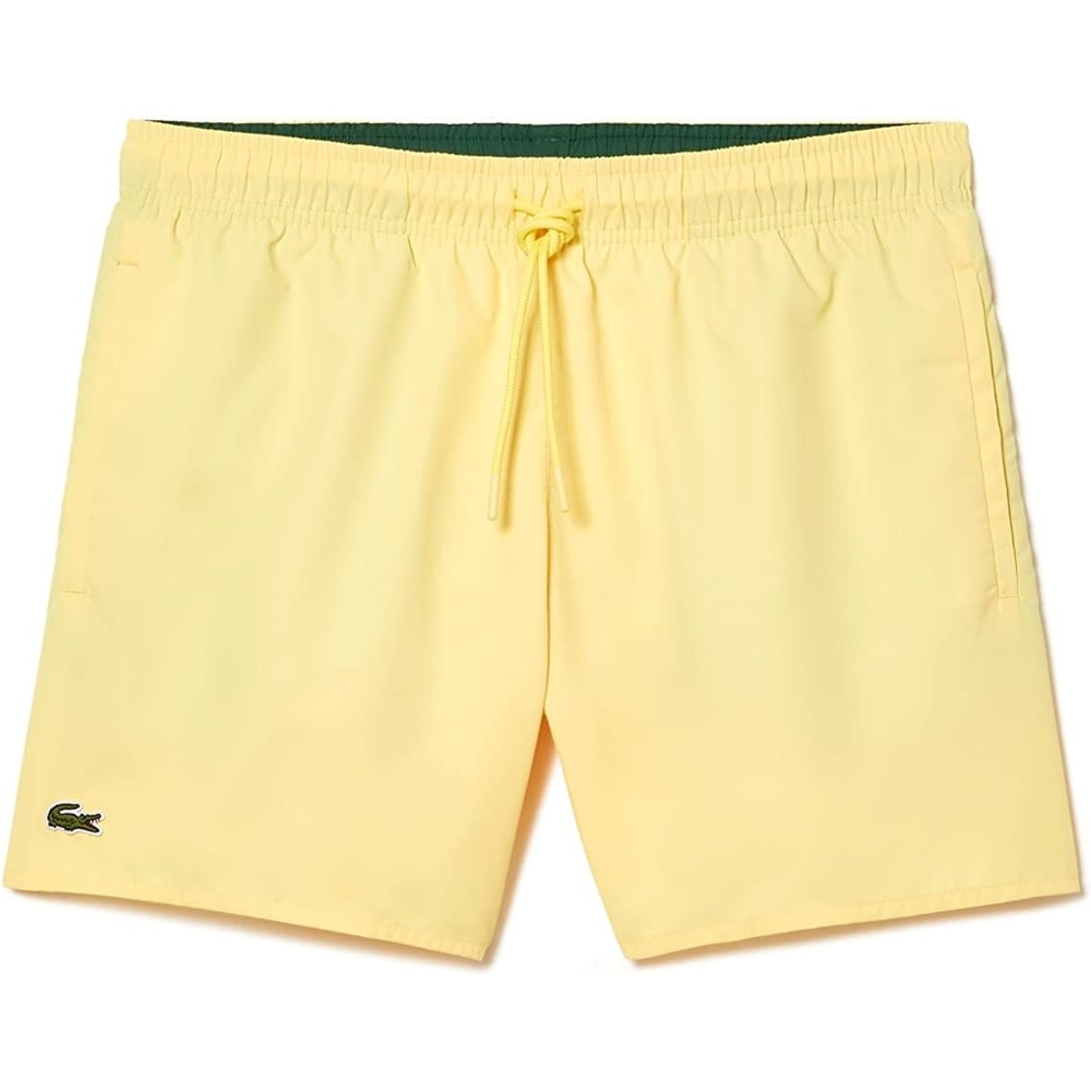image:imageLacoste Mens QuickDry Swim Shorts 55Yellow