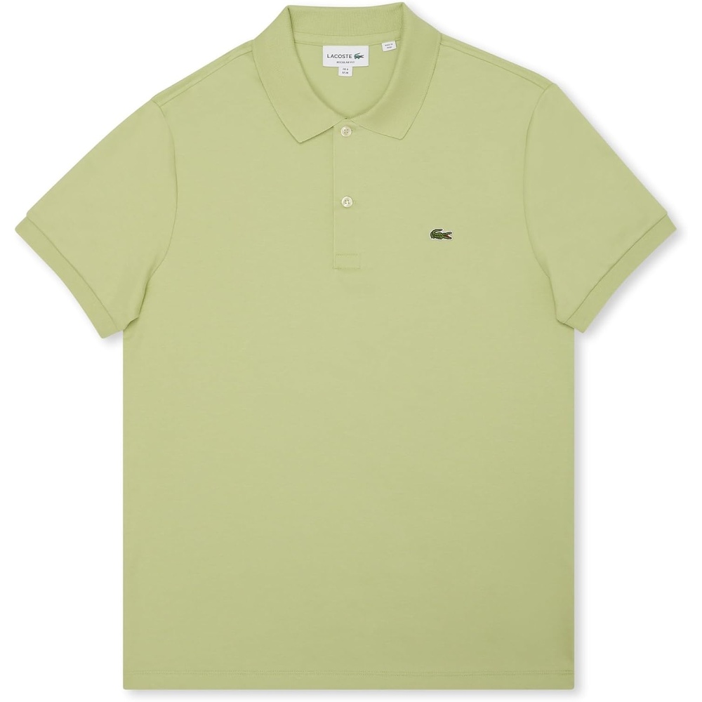 image:imageLacoste Mens Regular Fit Cotton Pima Polo ShirtBirch
