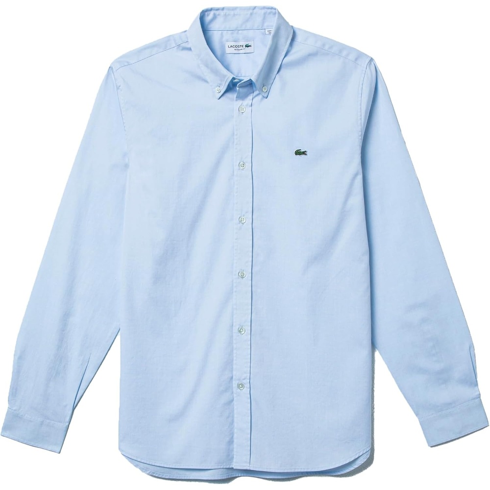 image:imageLacoste Mens Regular Fit Cotton ShirtBlue
