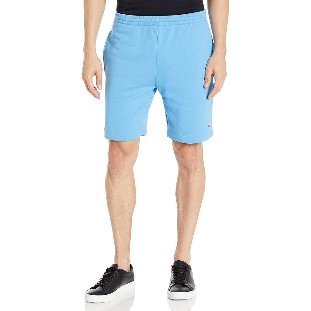 image:imageLacoste Mens Regular Fit Fleece ShortsArgentine Blue